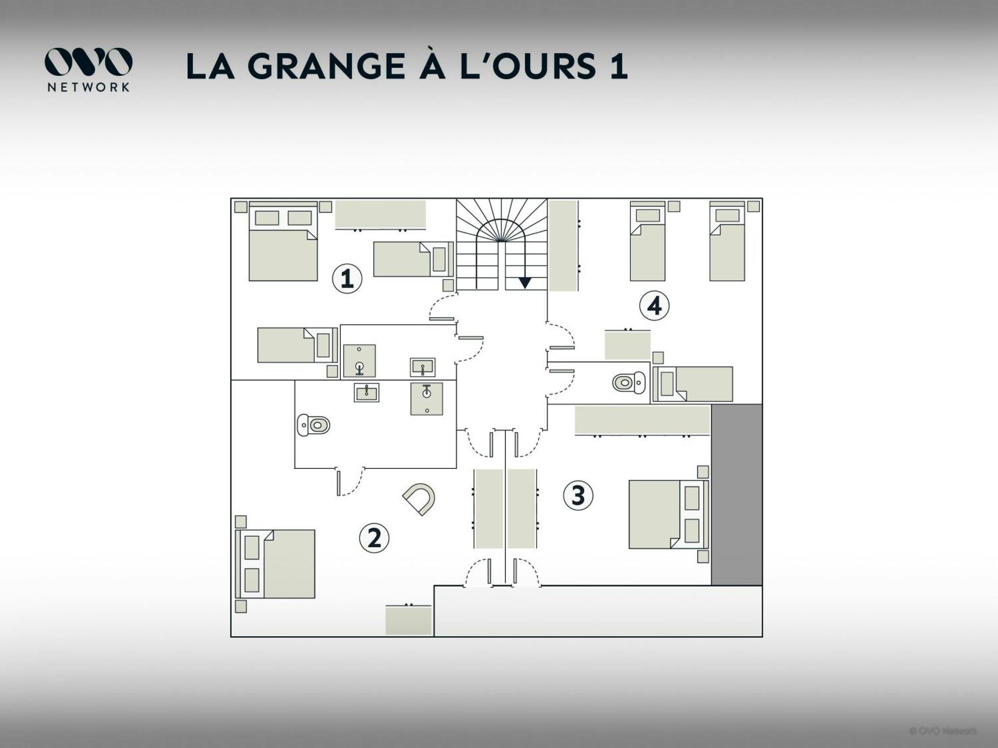 הוילה מניגו La Grange A L'Ours - Ovo Network מראה חיצוני תמונה